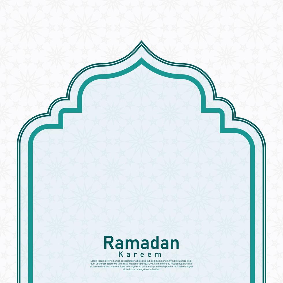 ramadan kareem disegno grafico vettoriale di sfondo modello arabo