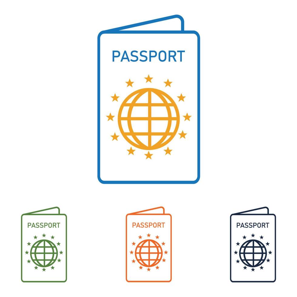 logo del passaporto vettore