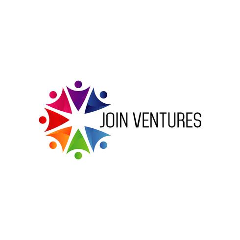 Iscriviti al logo Venture vettore