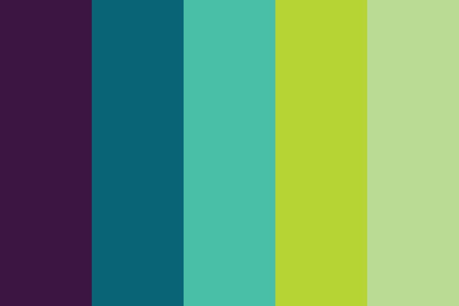 tavolozze di combinazioni di colori. illustrazione colori cmyk per la stampa. tavolozza dei colori vettoriale