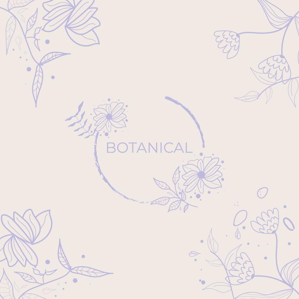 limonium, logo e ramo del respiro del bambino. erba, pianta e monogramma di nozze disegnati a mano con foglie eleganti per invito salva il design della scheda data. illustrazione vettoriale botanica rustica alla moda