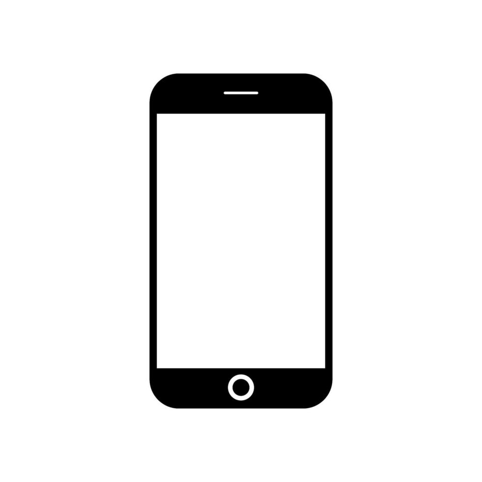disegno vettoriale icona smartphone, simbolo del telefono
