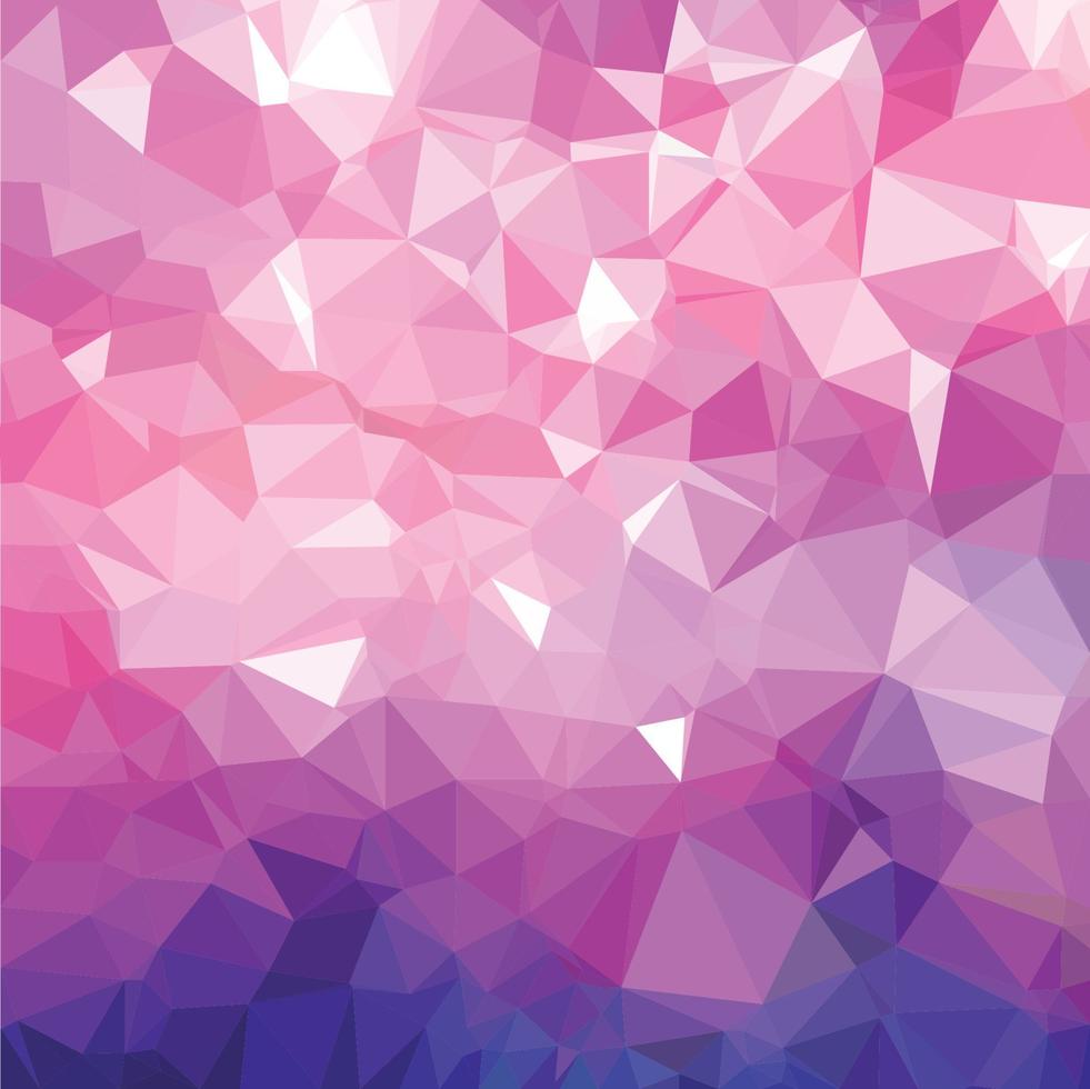 sfondo grafico multicolore rosa, blu, viola geometrico sgualcito triangolare basso poli stile gradiente illustrazione. design poligonale vettoriale per la tua azienda.