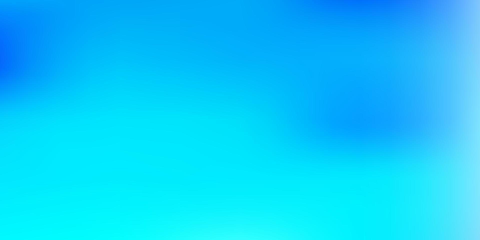 modello di sfocatura sfumata vettoriale blu chiaro.