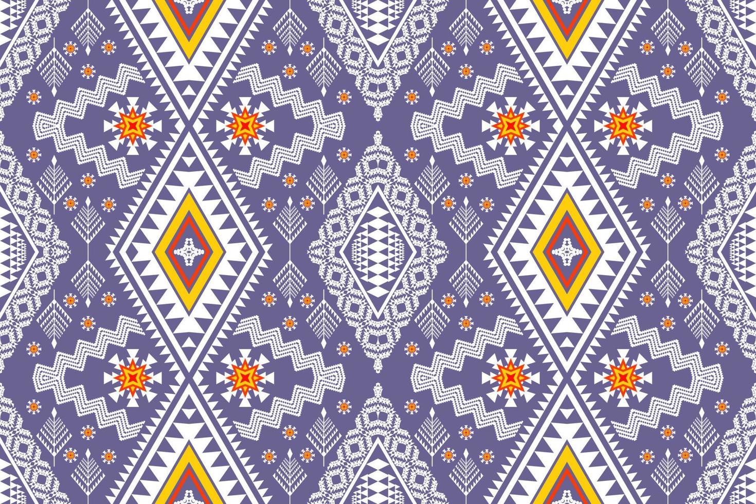 geometrico etnico orientale tradizionale pattern.figure ricamo tribale style.design per carta da parati, abbigliamento, confezionamento, tessuto, illustrazione vettoriale