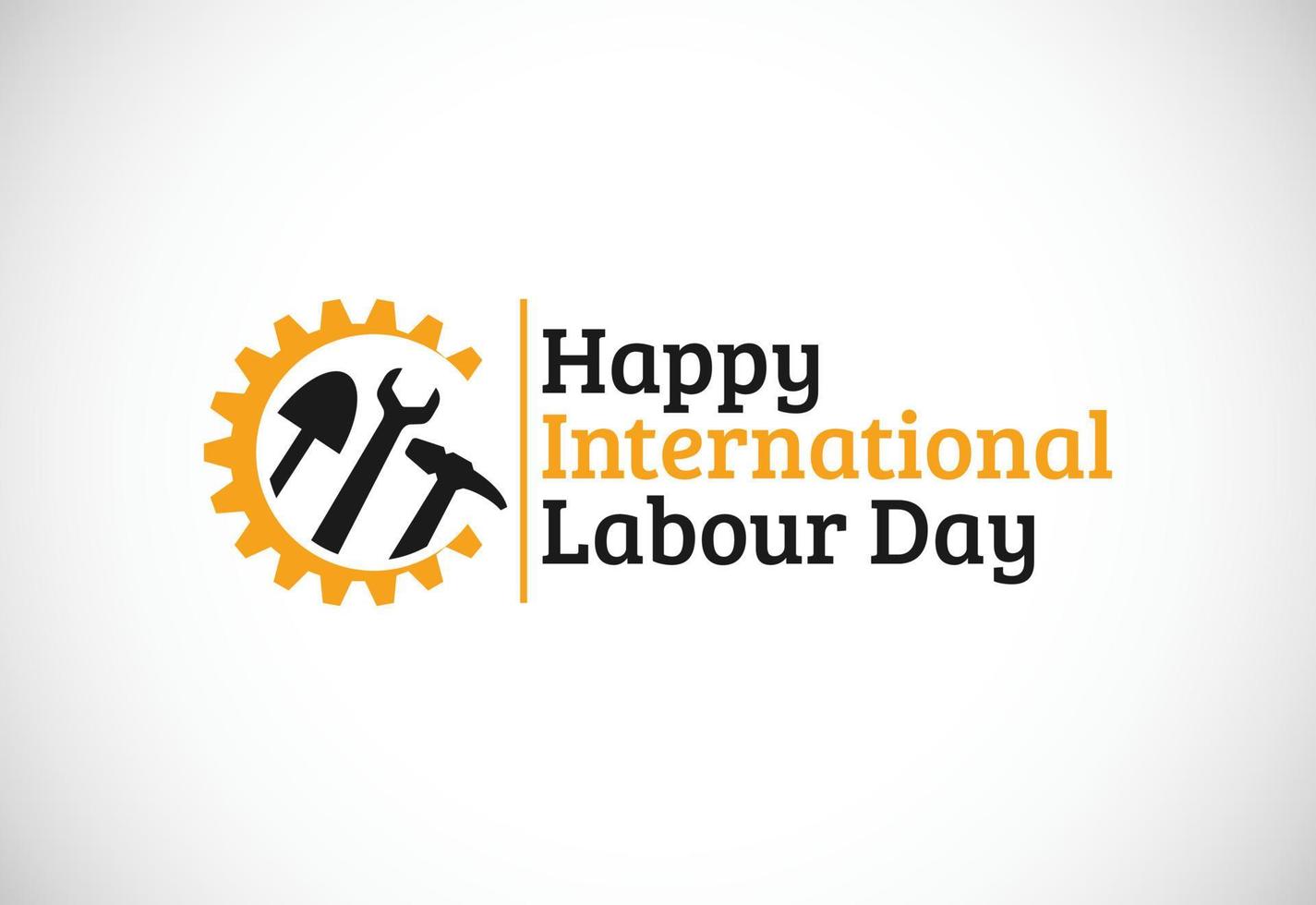 felice festa del lavoro 2022 vettore. 1 maggio Giornata internazionale del lavoro. arte vettoriale del giorno del lavoratore