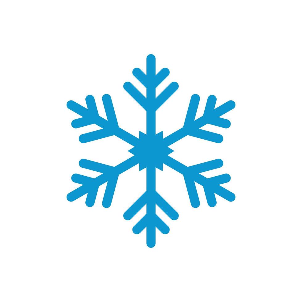 vettore icona fiocchi di neve modello colore nero modificabile. vettore fiocchi di neve icona simbolo piatto illustrazione vettoriale per grafica e web design.