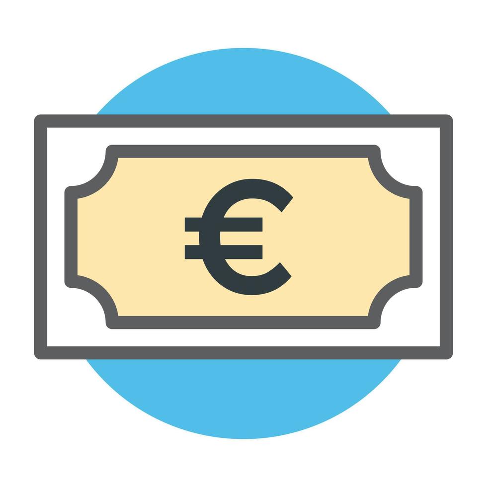 concetti di valuta euro vettore