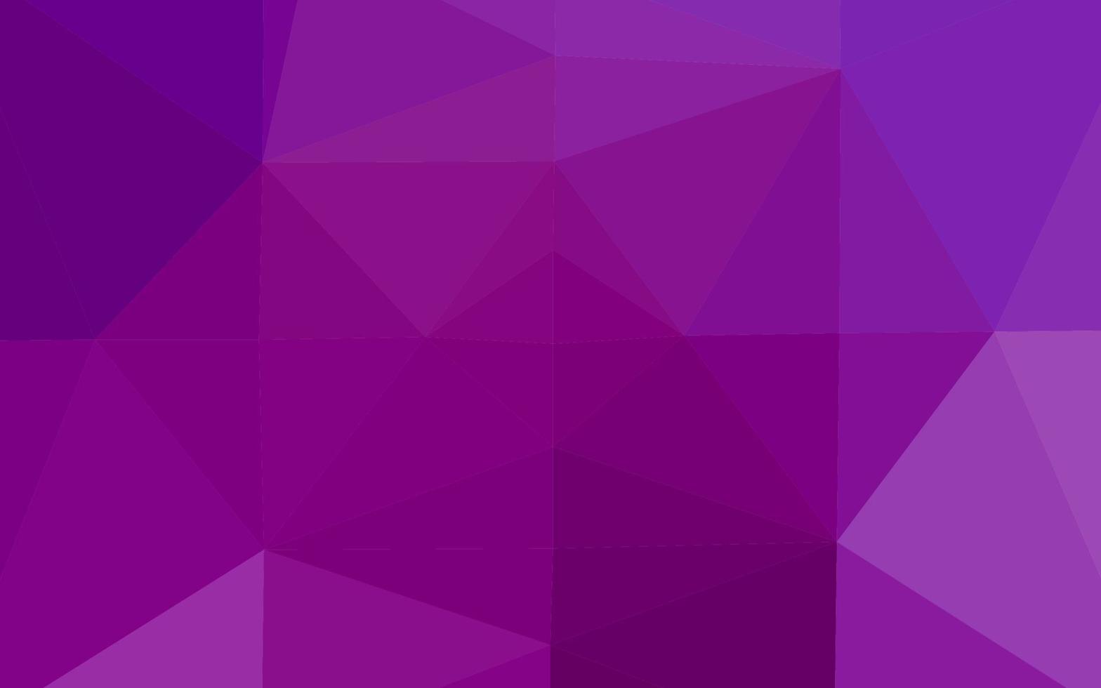 copertina a mosaico a triangolo vettoriale viola chiaro.