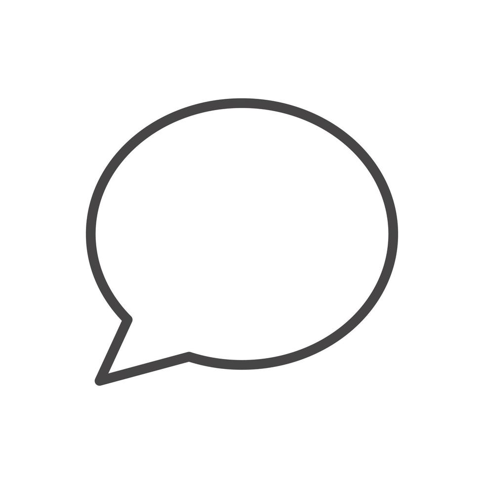 chat premium icona segno simbolo vettore