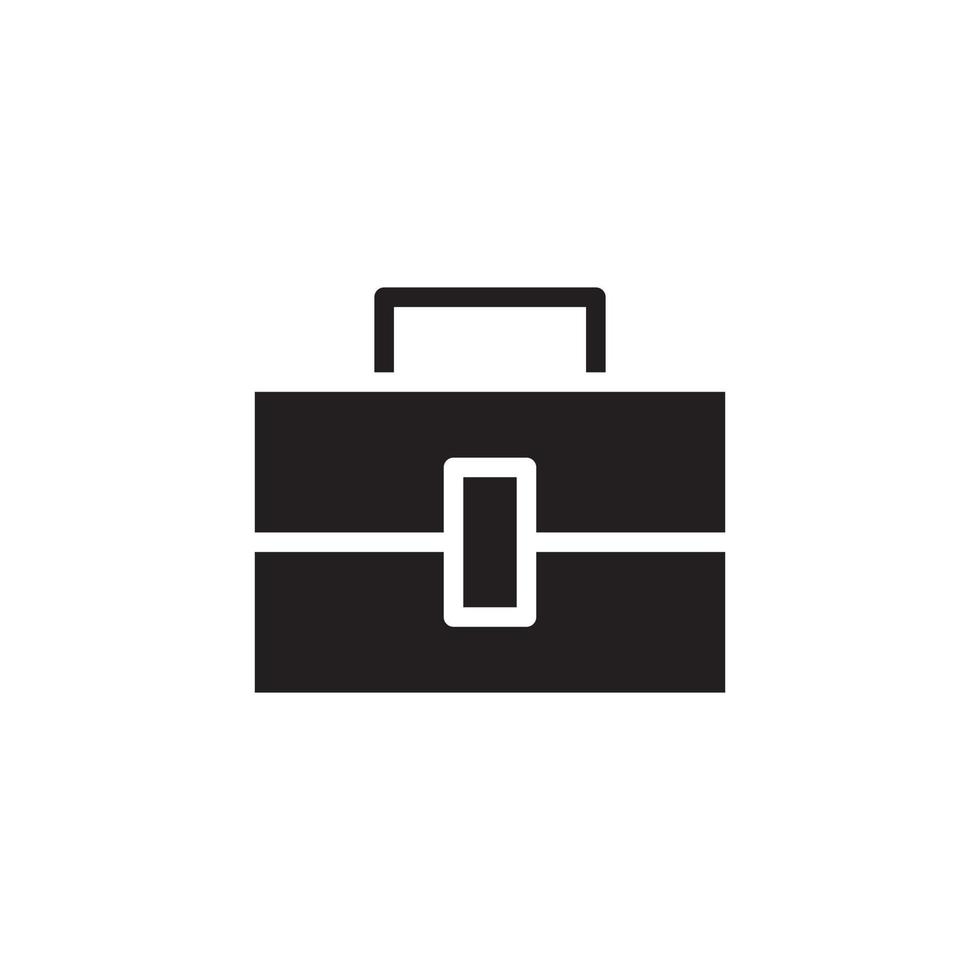 valigetta logo icona segno simbolo design vettore