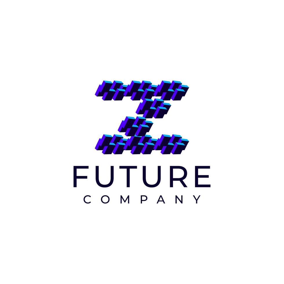 z logo design vettore