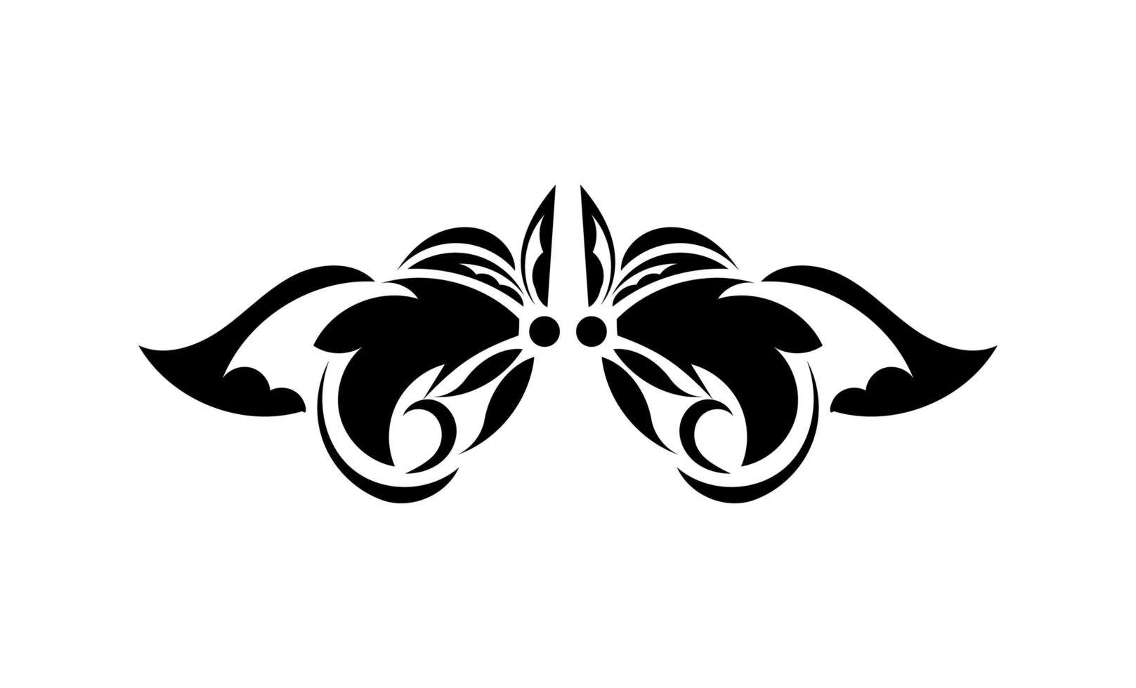 ornamento floreale del monogramma del bordo della struttura vittoriana barocca dell'annata. tatuaggio in bianco e nero filigrana vettore calligrafico scudo araldico swirl