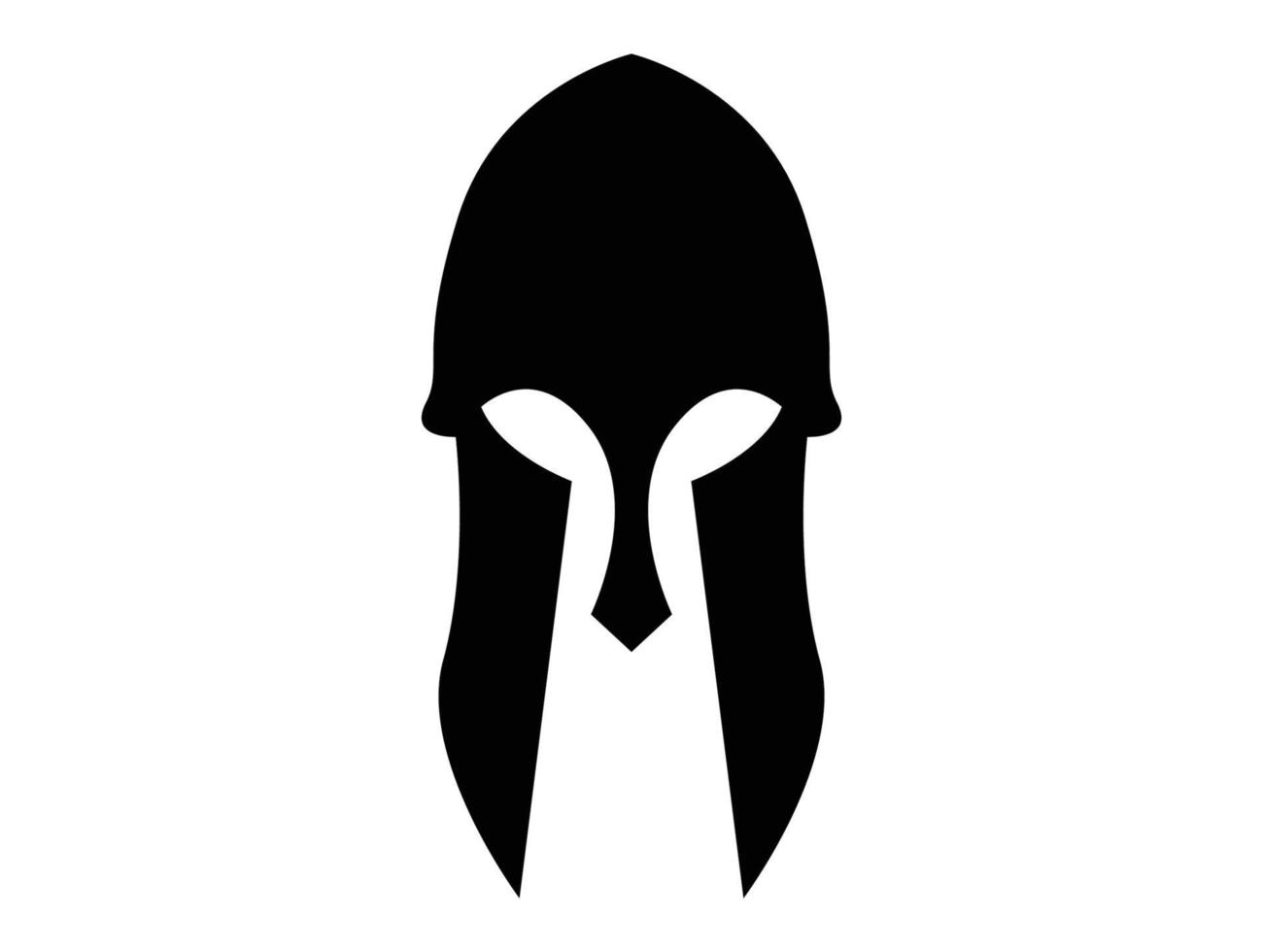 gladiatore maschera romana simbolo logo vettoriale