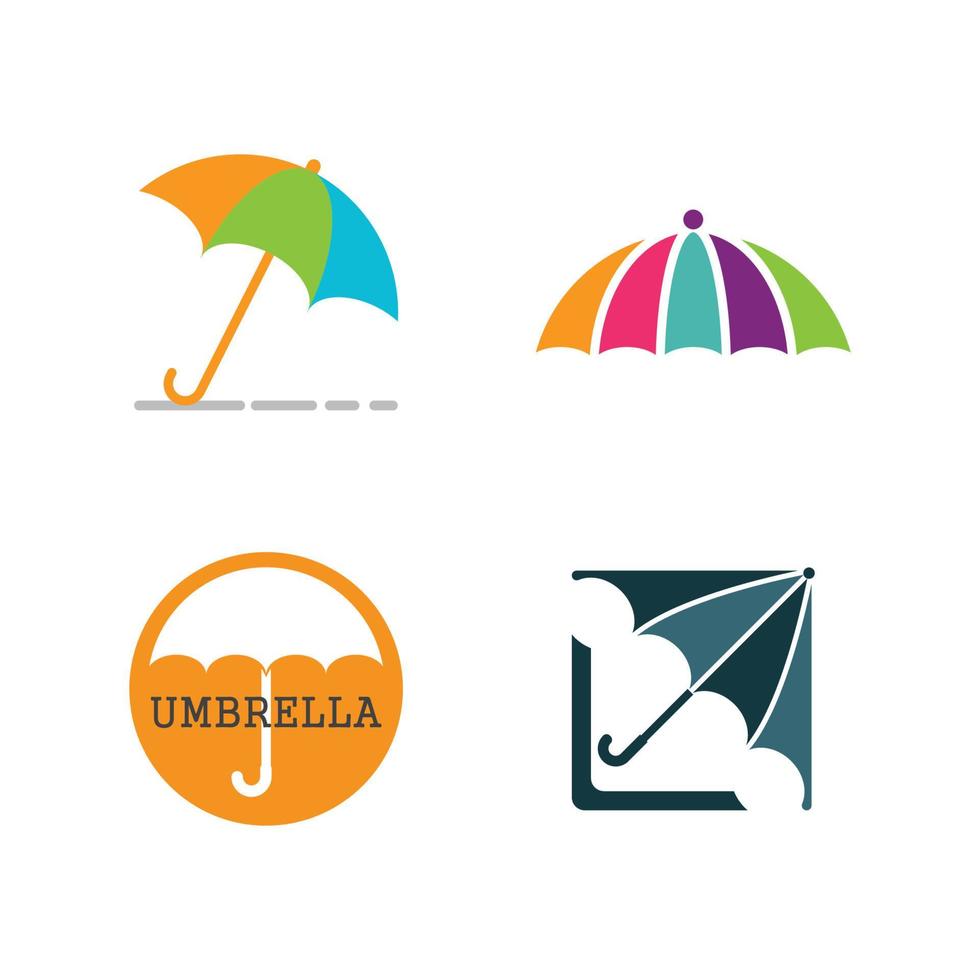 ombrello logo vettoriale