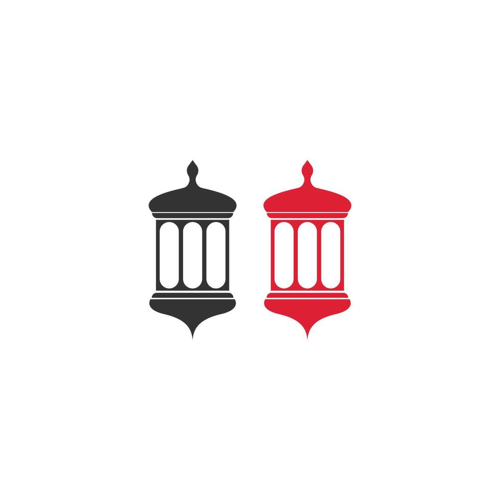 semplice lanterna icona logo design modello vettoriale illustrazione