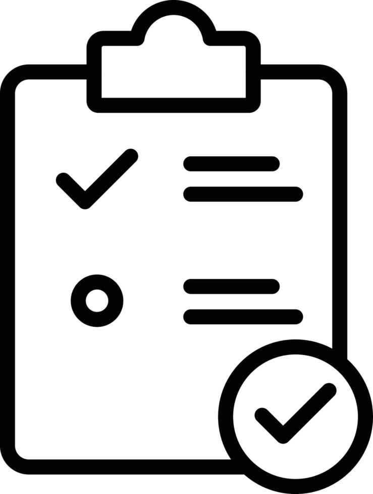 icona del vettore isolato sondaggio che può facilmente modificare o modificare