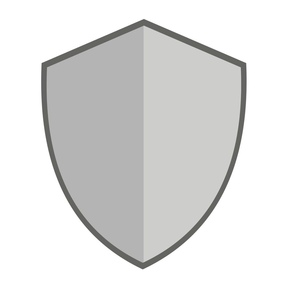 disegno vettoriale emblema scudo vuoto