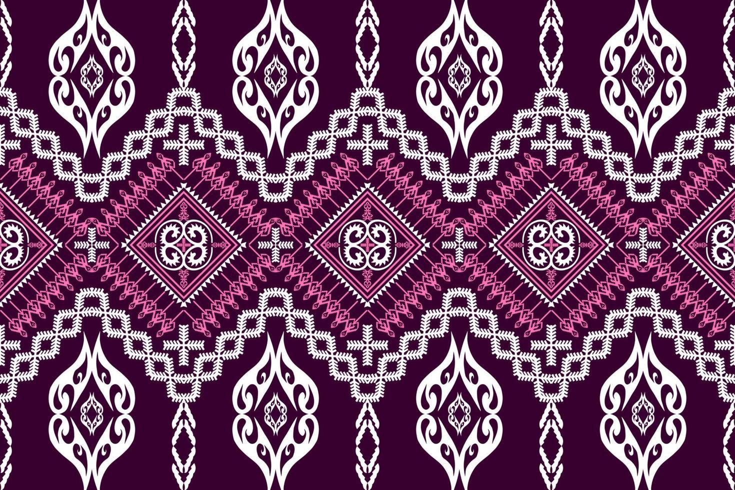 geometrico etnico orientale tradizionale pattern.figure ricamo tribale style.design per carta da parati, abbigliamento, confezionamento, tessuto, illustrazione vettoriale