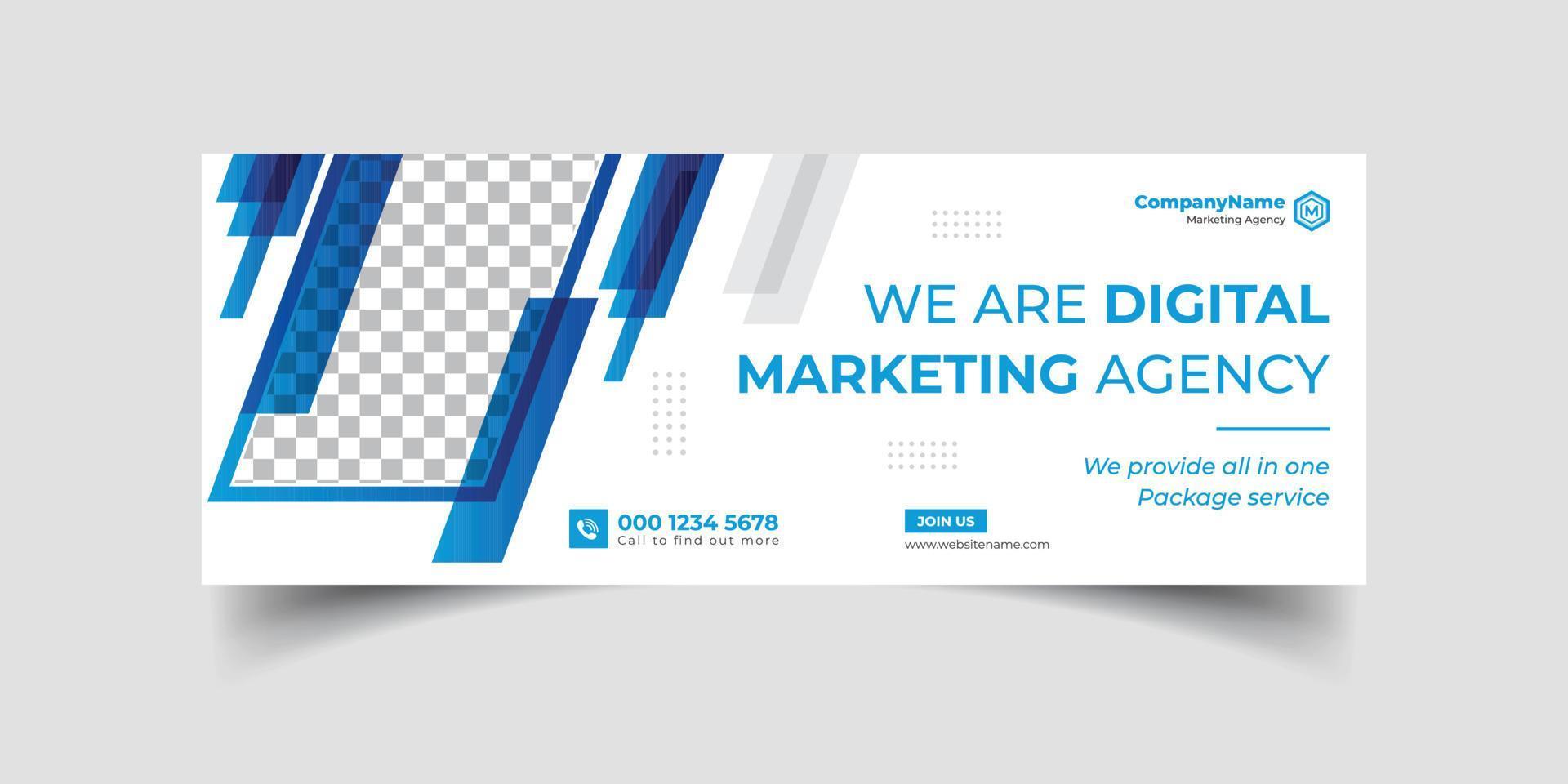 agenzia di marketing e webinar business conference social media cover banner template o web banner, corporate banner, advertising, timeline cover, header, business webinar banner template editable vettore