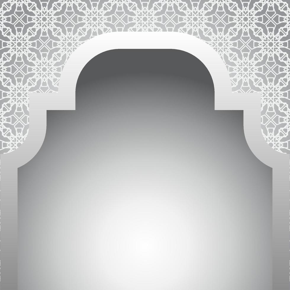 sfondo islamico del ramadan vettore