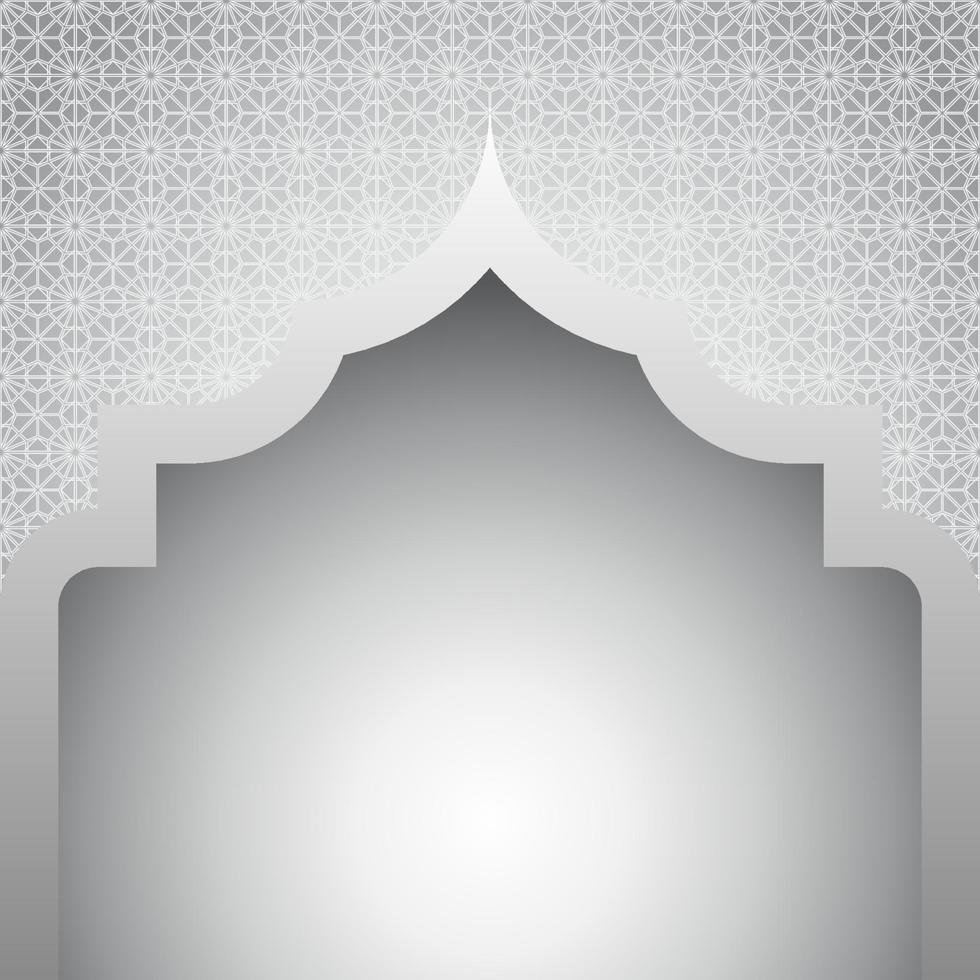 sfondo islamico del ramadan vettore