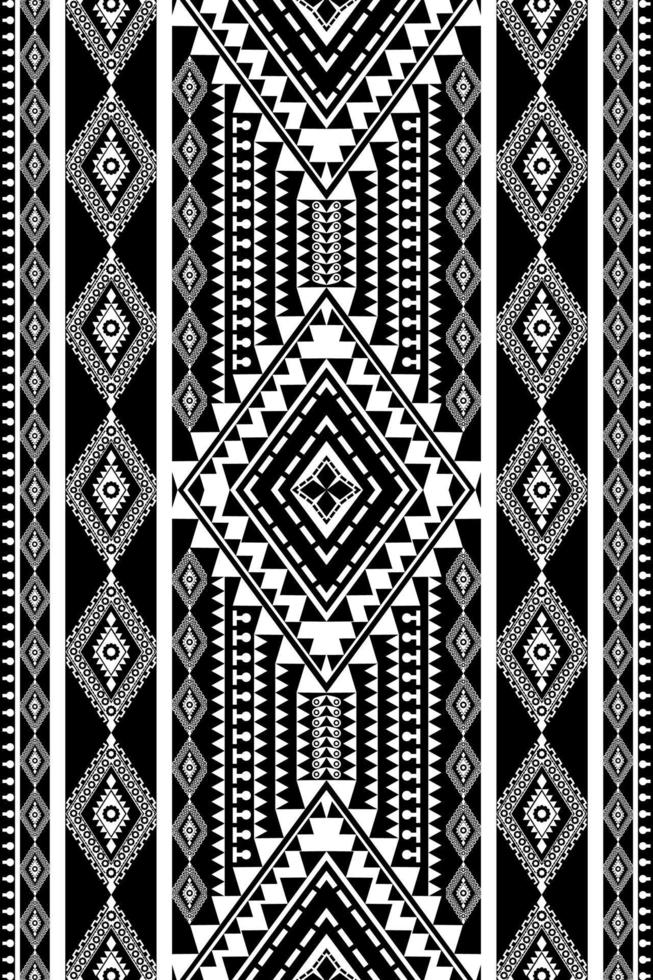 disegno geometrico senza cuciture etnico asiatico orientale e tradizione per texture e sfondo. decorazione con motivi in seta e tessuto per moquette, abbigliamento, confezioni e carta da parati vettore