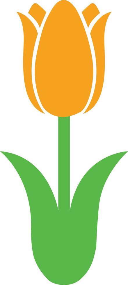 fiore di tulipano 4 vettore