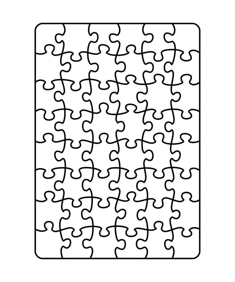 puzzle bambini vettore