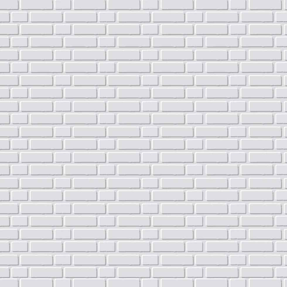 sfondo muro di mattoni bianchi. vettore