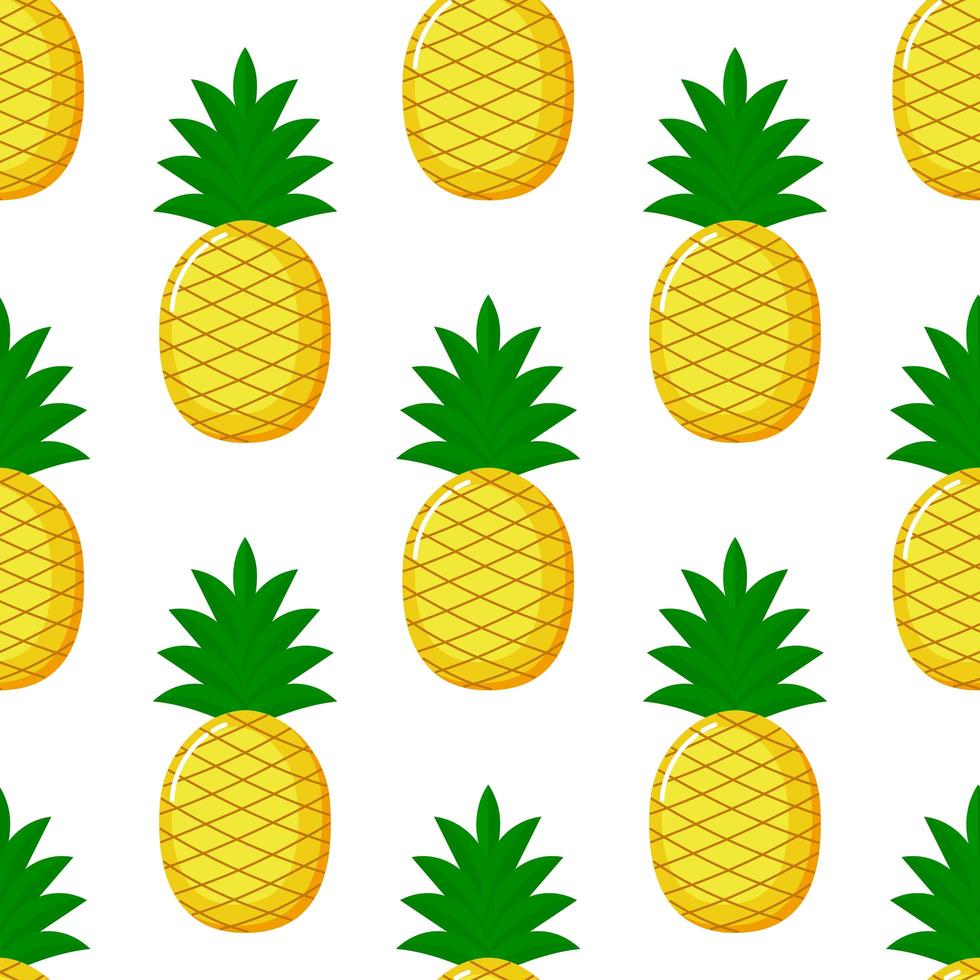 Ananas Seamless vettore