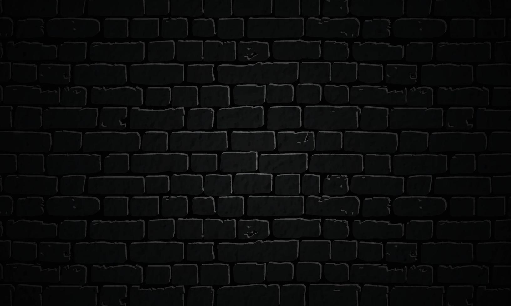 sfondo astratto muro di mattoni scuri. vettore