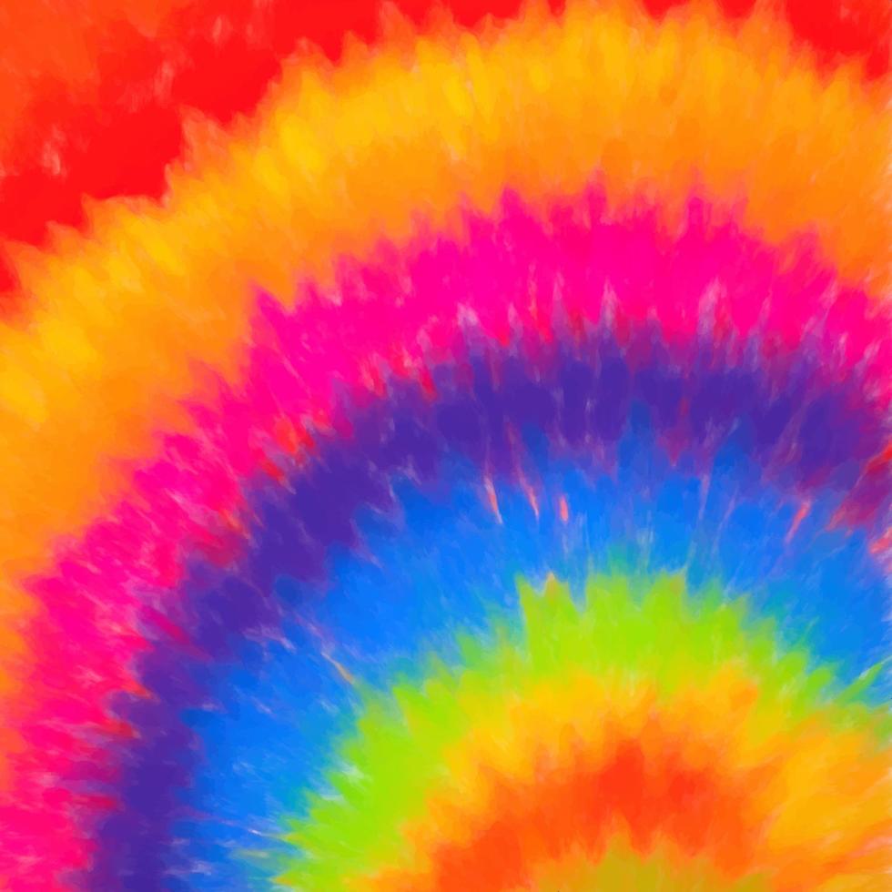 sfondo colorante dipinto a mano dai colori vivaci vettore