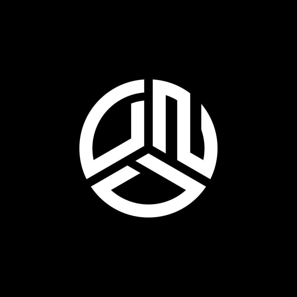 dnd lettera logo design su sfondo bianco. dnd creative iniziali lettera logo concept. disegno della lettera dnd. vettore