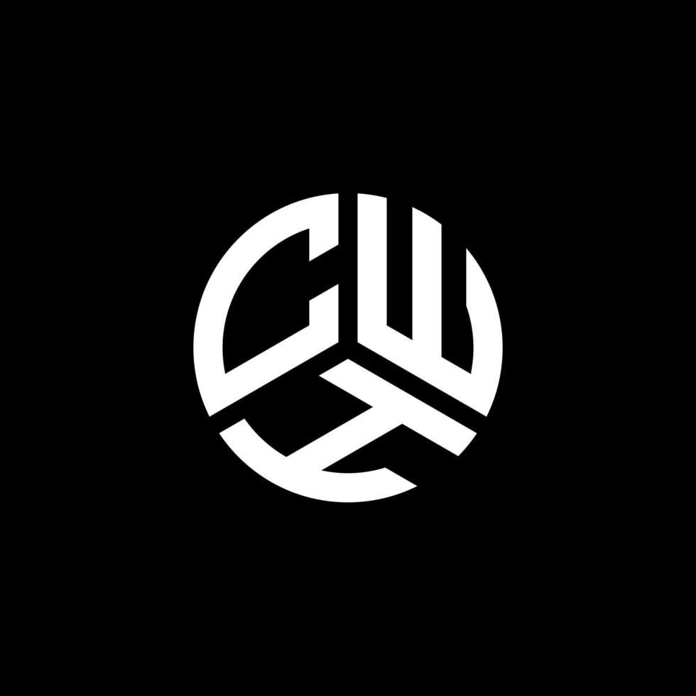 cw lettera logo design su sfondo bianco. cwh creative iniziali lettera logo concept. cw disegno della lettera. vettore