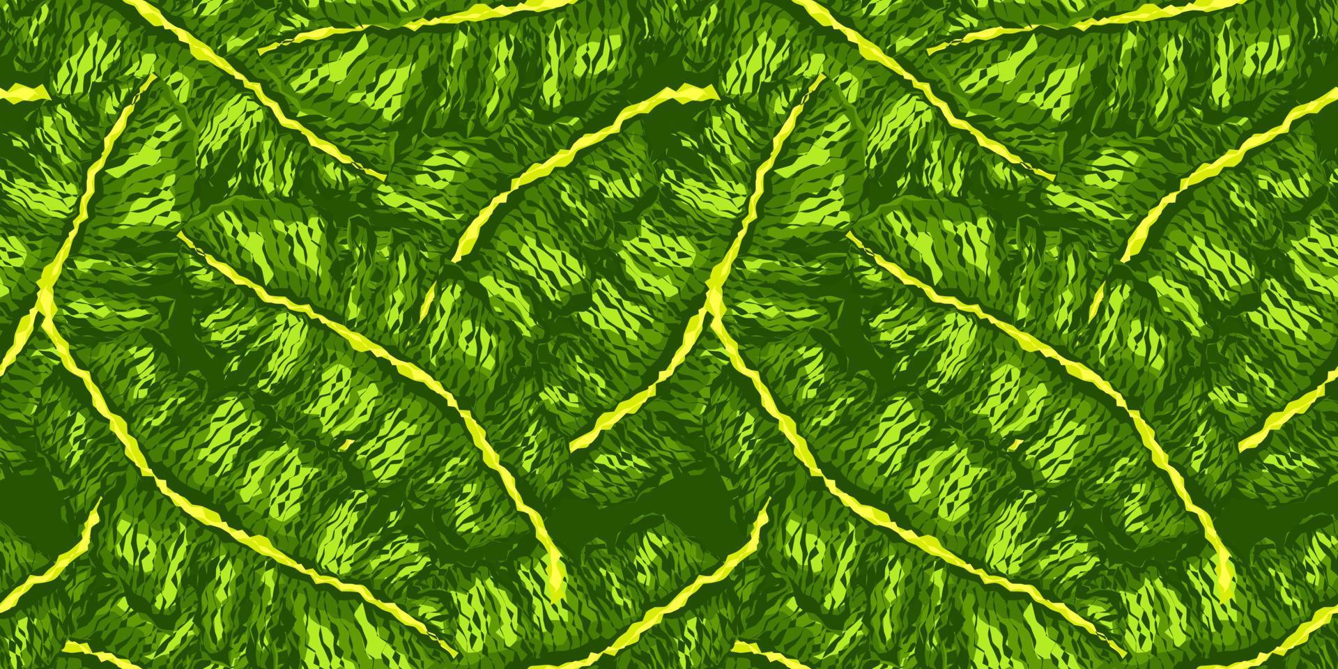 modello senza cuciture foglia di banana ruvida. sfondo tropicale. foglie verdi mimetiche. vettore