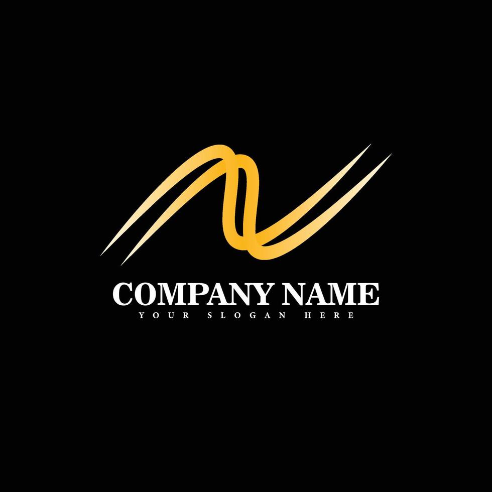 astratto moderno business logo design idee vettore premium