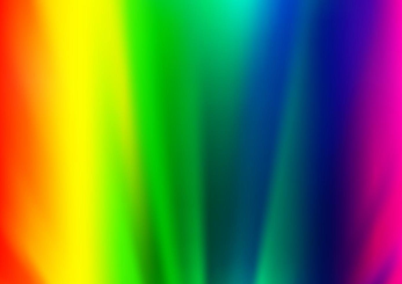 luce multicolore, modello luminoso astratto di vettore arcobaleno.