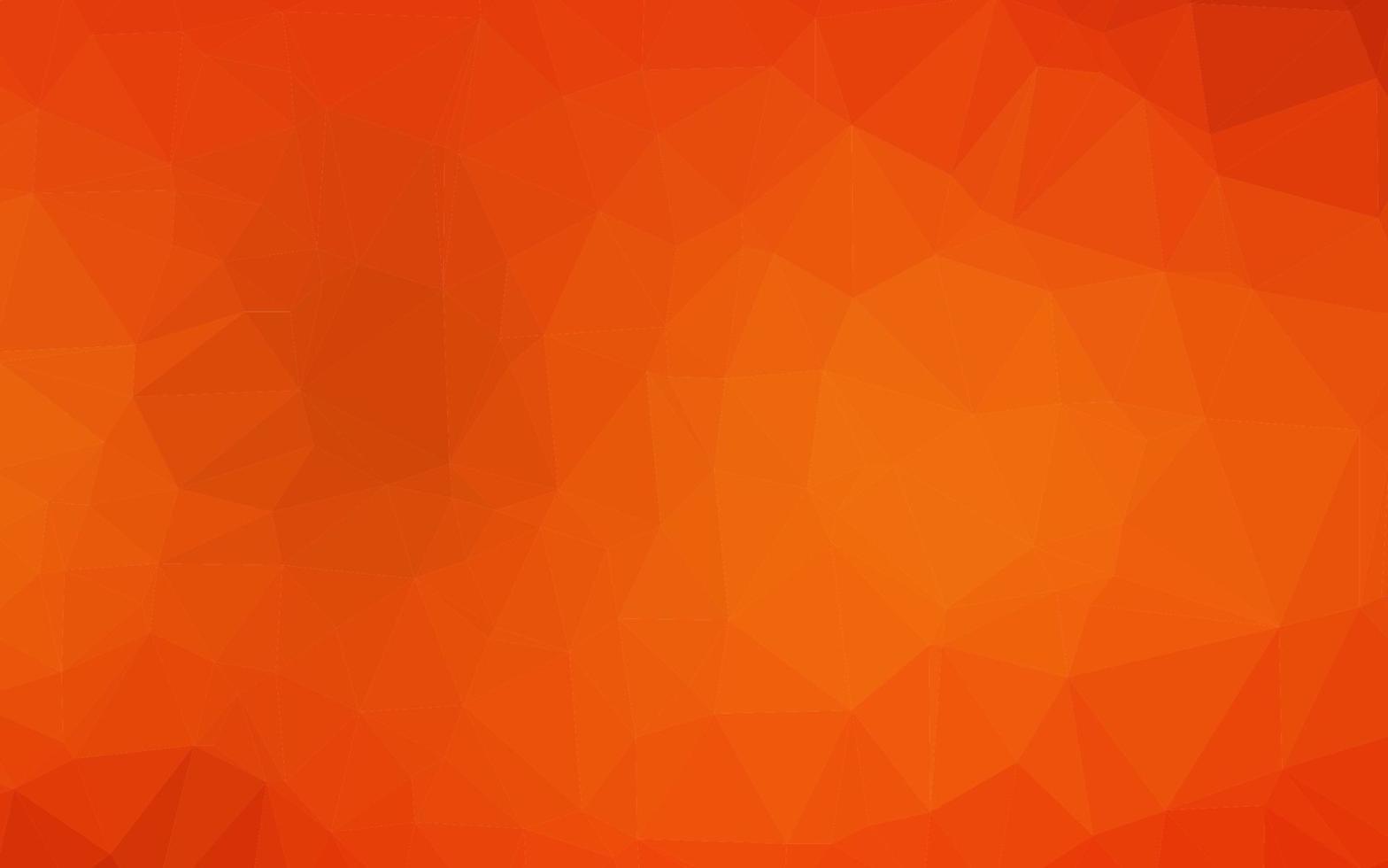 poligonale vettoriale arancione chiaro.