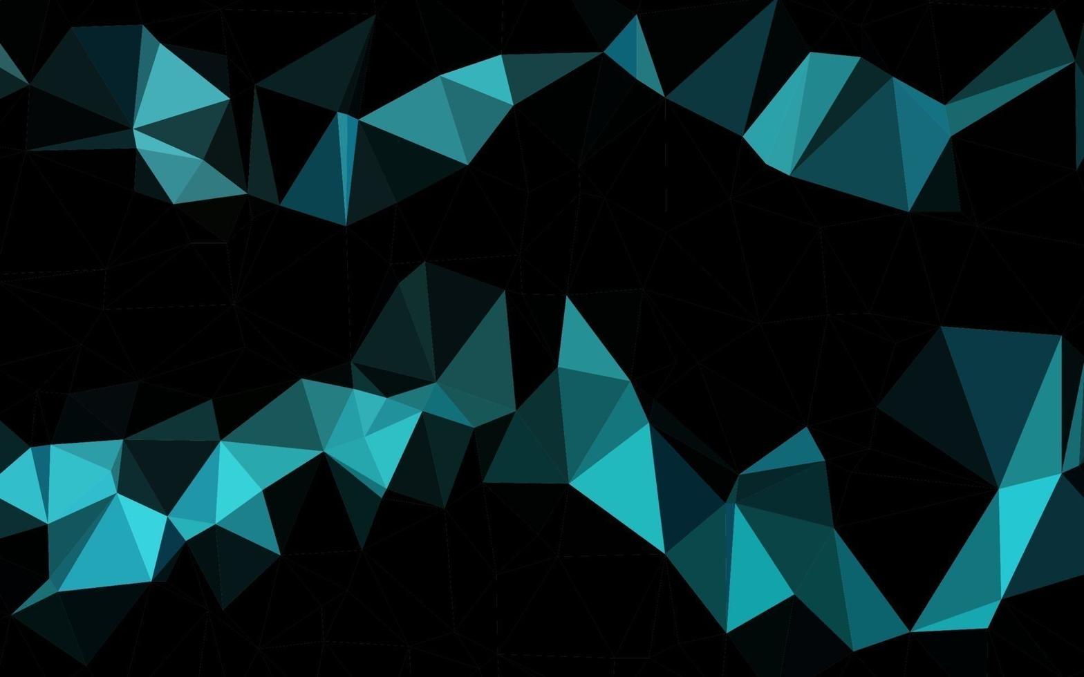 modello di triangolo sfocato vettoriale blu chiaro.