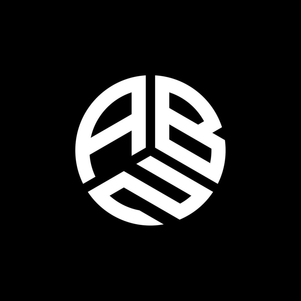 abz lettera logo design su sfondo bianco. abz creative iniziali lettera logo concept. disegno della lettera abz. vettore