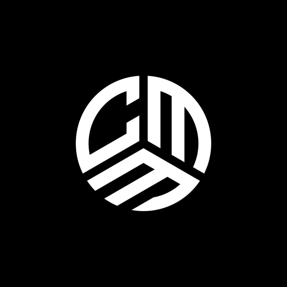 cmm lettera logo design su sfondo bianco. cmm creative iniziali lettera logo concept. disegno della lettera cmm. vettore
