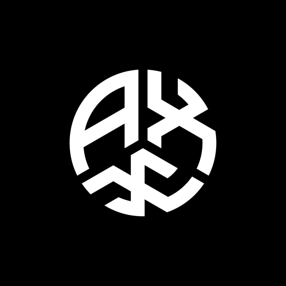 axx lettera logo design su sfondo bianco. axx creative iniziali lettera logo concept. disegno della lettera axx. vettore