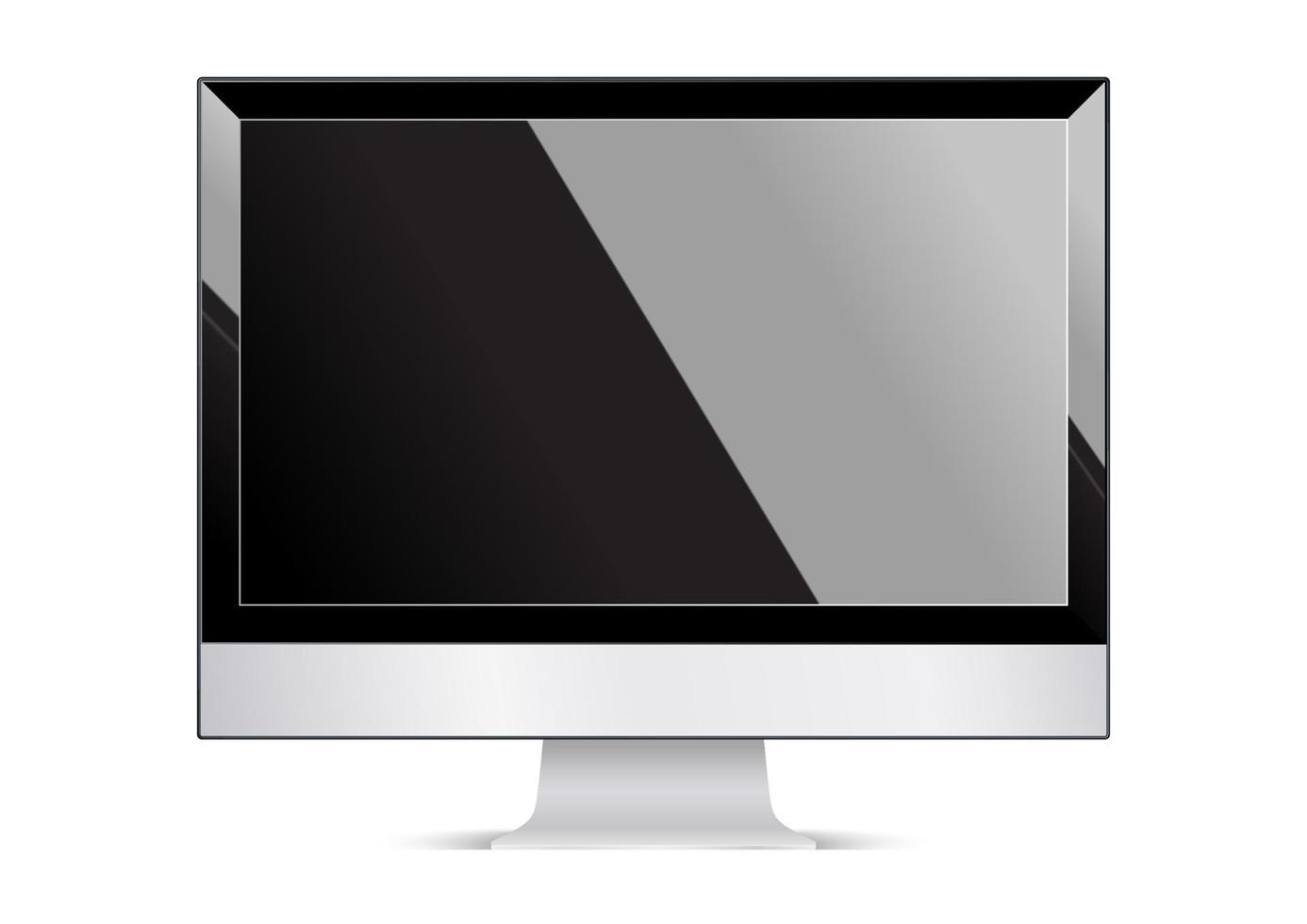 monitor del computer vettore