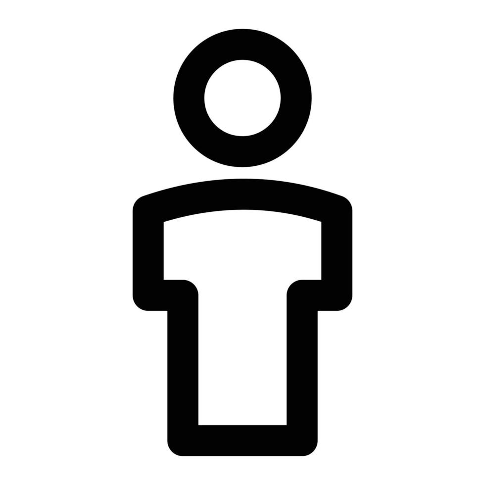 icona vettore avatar adatta per lavori commerciali e modificarla o modificarla facilmente