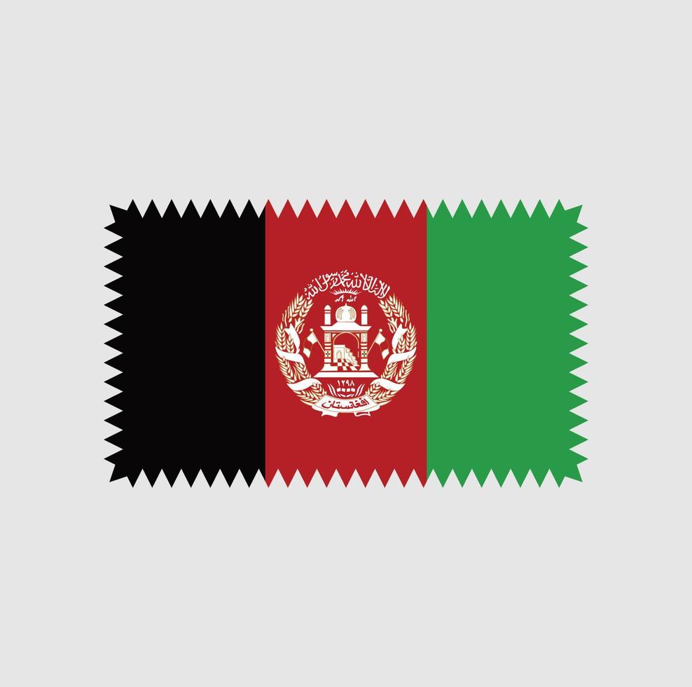 disegno vettoriale bandiera afghanistan. bandiera nazionale