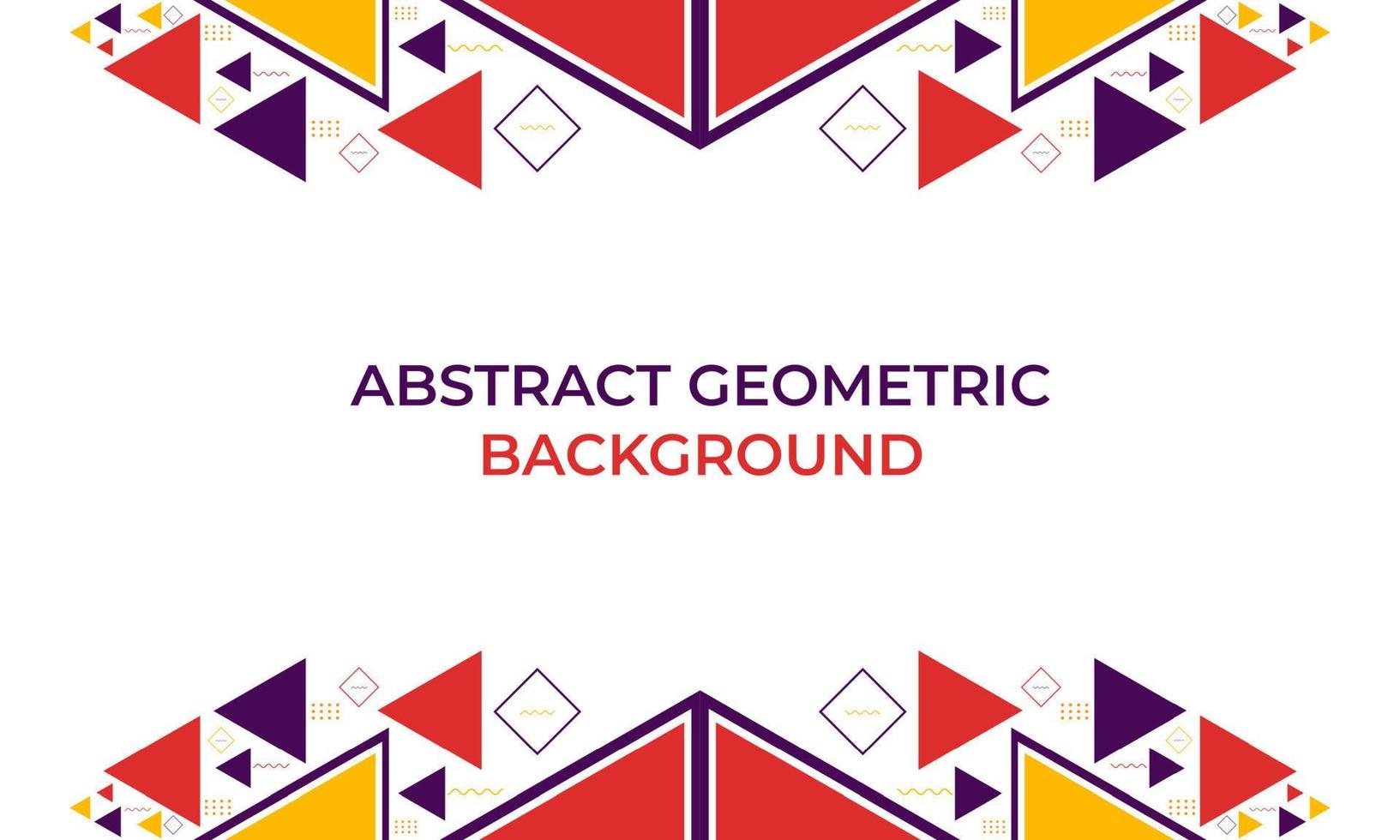 sfondo di forma geometrica triangolo colorato vettore