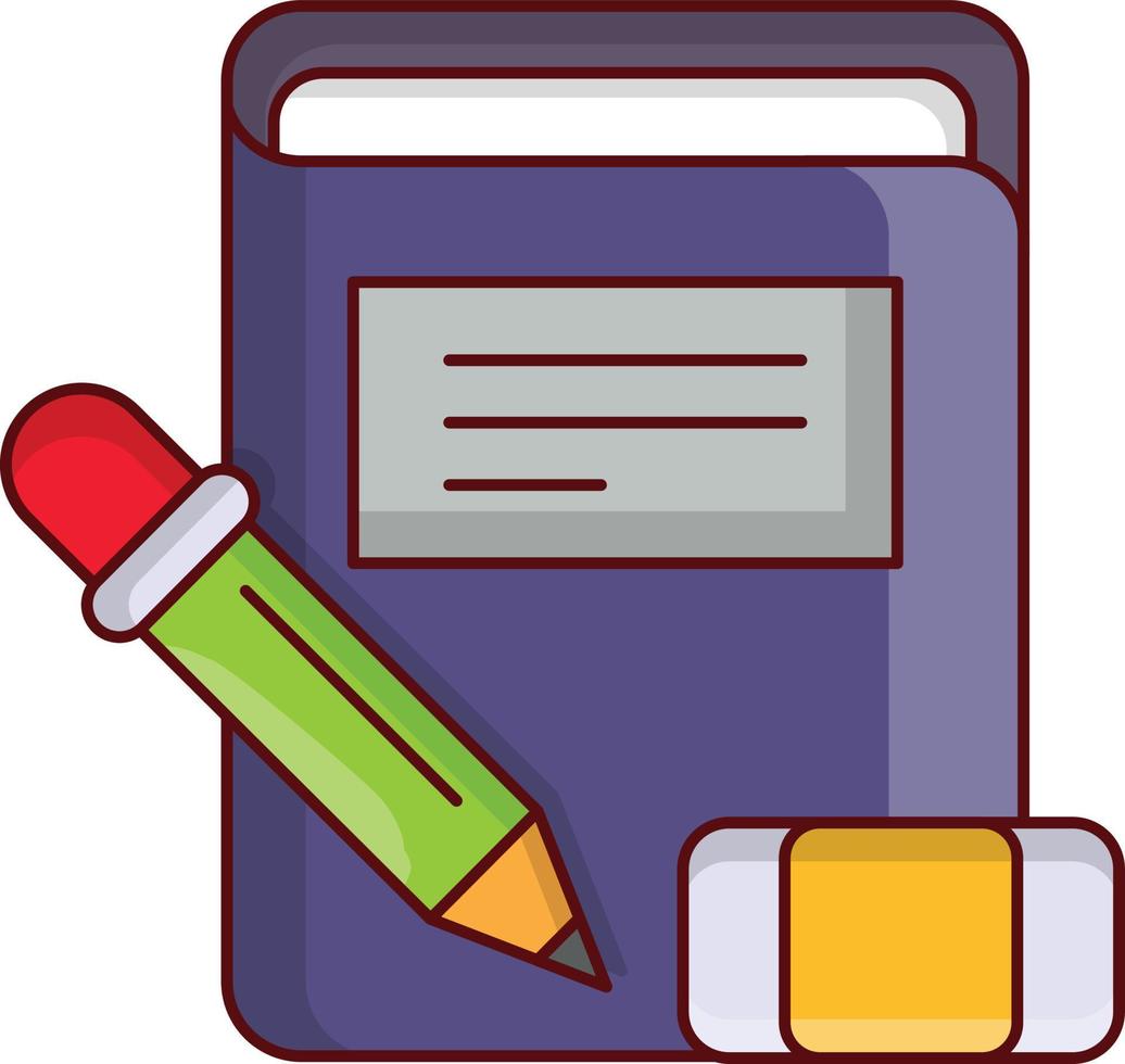 illustrazione vettoriale del notebook su uno sfondo simboli di qualità premium. icone vettoriali per il concetto e la progettazione grafica.