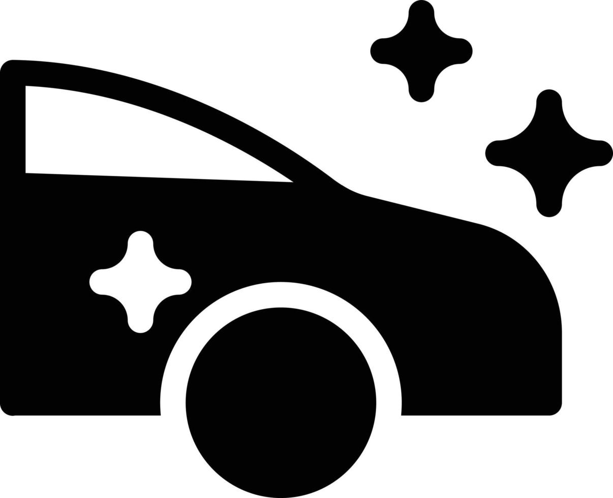 illustrazione vettoriale dell'automobile su uno sfondo simboli di qualità premium. icone vettoriali per il concetto e la progettazione grafica.