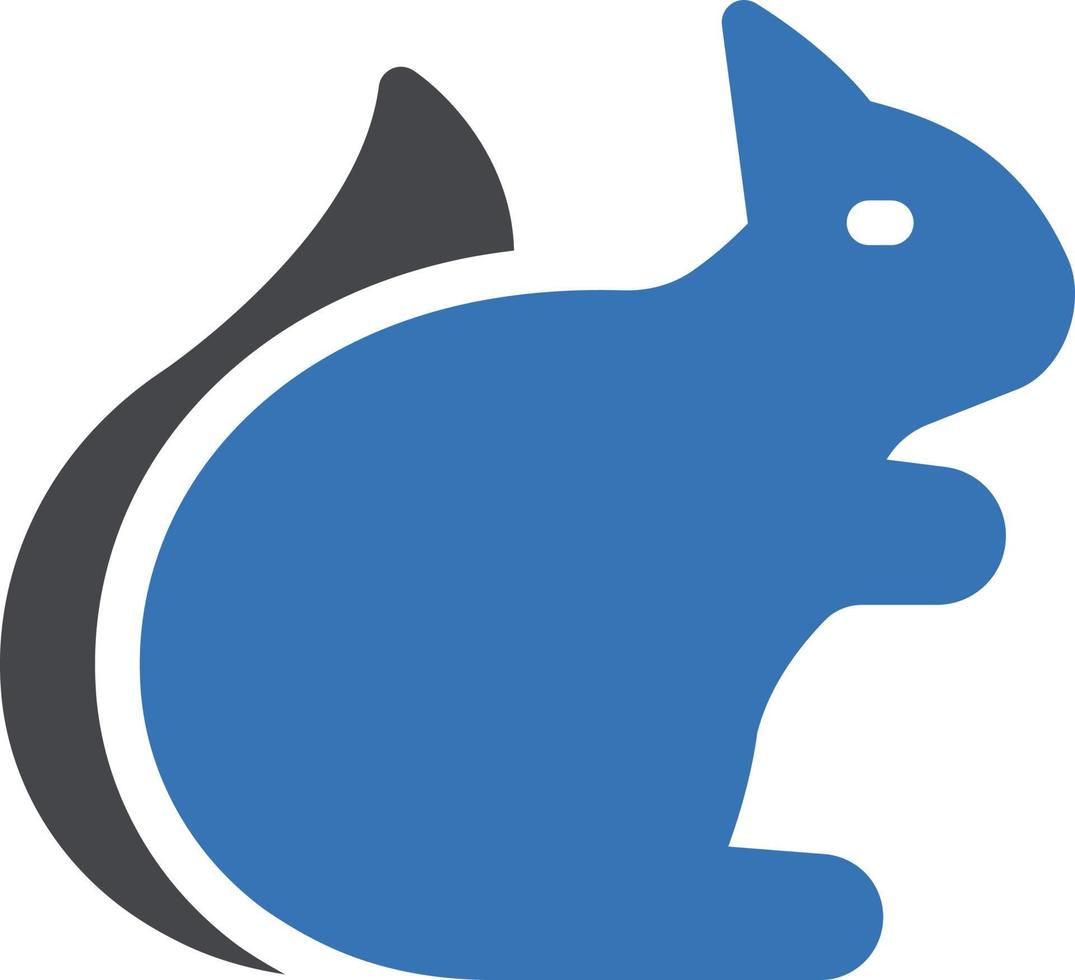 illustrazione vettoriale di scoiattolo su uno sfondo simboli di qualità premium. icone vettoriali per il concetto e la progettazione grafica.